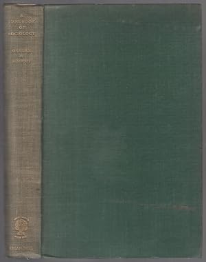 Bild des Verkufers fr A Handbook of Sociology zum Verkauf von Between the Covers-Rare Books, Inc. ABAA