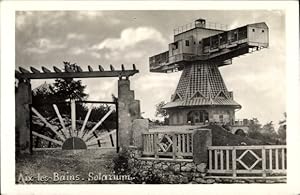 Ansichtskarte / Postkarte Aix les Bains Savoie, Solarium, drehendes Gebäude
