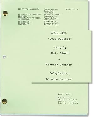 Seller image for NYPD Blue: Curt Russell (Original screenplay for the 1995 television episode) for sale by Royal Books, Inc., ABAA