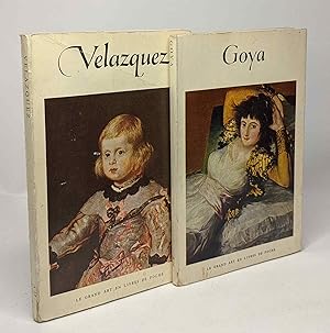 Image du vendeur pour Velasquez + Goya -- 2 livrets coll. Le grand art en livres de poche mis en vente par crealivres