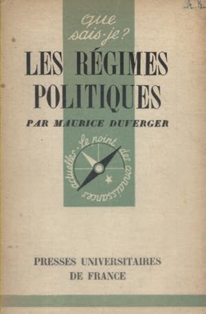 Image du vendeur pour Les rgimes politiques. mis en vente par Librairie Et Ctera (et caetera) - Sophie Rosire