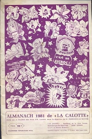 Image du vendeur pour Almanach de La Calotte 1981. mis en vente par Librairie Et Ctera (et caetera) - Sophie Rosire