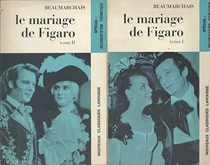 Le mariage de Figaro (I et II). Comédie. Notice biographique, notice historique et littéraire, no...