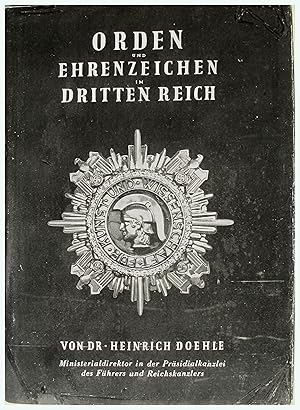 Bild des Verkufers fr Orden und Ehrenzeichen im Dritten Reich zum Verkauf von Entelechy Books