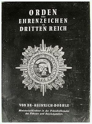 Bild des Verkufers fr Orden und Ehrenzeichen im Dritten Reich zum Verkauf von Entelechy Books