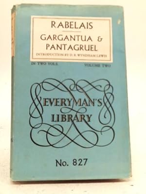 Bild des Verkufers fr Gargantua and Pantagruel, Vol 2 zum Verkauf von World of Rare Books
