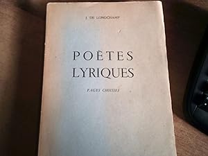 L'OEUVRE DES MEILLEURS POETES LYRIQUES DE LA LANGUE FRANCAISE