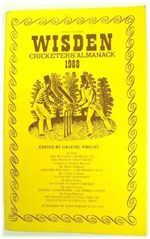Image du vendeur pour Wisden Cricketers' Almanack 1988, 125th Edition mis en vente par PsychoBabel & Skoob Books