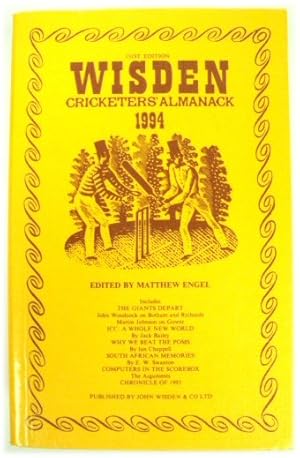 Image du vendeur pour Wisden Cricketers' Almanack 1994, 131st Edition mis en vente par PsychoBabel & Skoob Books