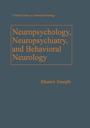 Seller image for Neuropsychology, Neuropsychiatry, and Behavioral Neurology for sale by AHA-BUCH GmbH