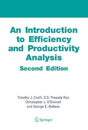 Bild des Verkufers fr An Introduction to Efficiency and Productivity Analysis zum Verkauf von AHA-BUCH GmbH