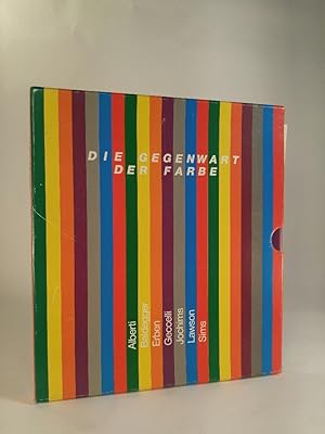 Seller image for Die Gegenwart der Farbe -Donald Alberti; Markus Baldegger; Ulrich Erben; Johannes Geccelli, Raimer Jochims; George Lawson, Phil Sims for sale by ANTIQUARIAT Franke BRUDDENBOOKS