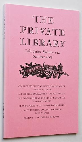 The Private Library Fifth Series Volume 6:2