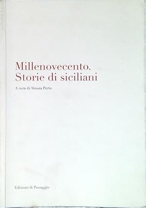 Bild des Verkufers fr Millenovecento. Storie di siciliani zum Verkauf von Librodifaccia