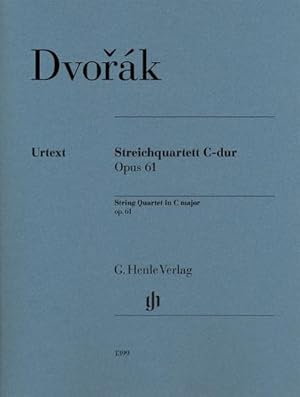 Bild des Verkufers fr Dvork, Antonn - Streichquartett C-dur op. 61 : Besetzung: Streichquartette zum Verkauf von AHA-BUCH GmbH