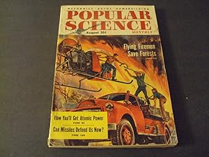 Popular Science Aug 1955 Flying Firemen Save Forests