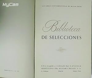 Seller image for Biblioteca de Selecciones: Mis dos mundos. Seidman e hijo. La senda de mi vida. Sol en los ojos. for sale by Librera y Editorial Renacimiento, S.A.