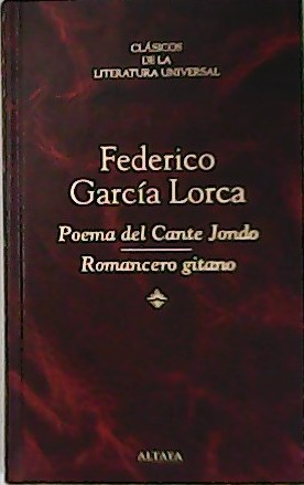 Seller image for Poema Del Cante Jondo Romancero Gitano. for sale by Librera y Editorial Renacimiento, S.A.