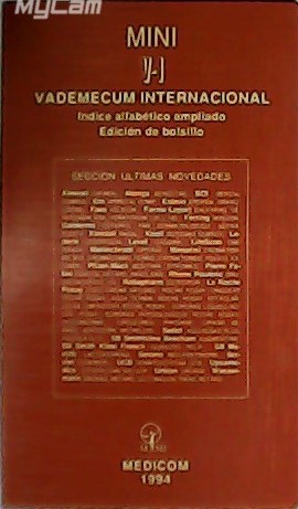 Imagen del vendedor de Mini V-I Vademecum Internacional. ndice alfabtico ampliado. a la venta por Librera y Editorial Renacimiento, S.A.