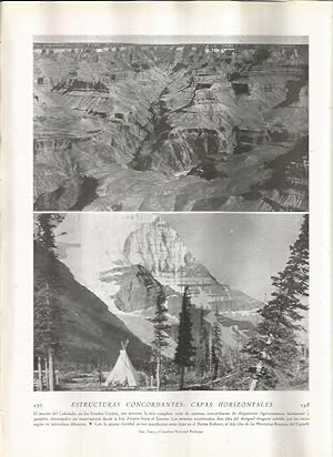 Bild des Verkufers fr LAMINA 22802: Macizo del Colorado y Monte Robson zum Verkauf von EL BOLETIN