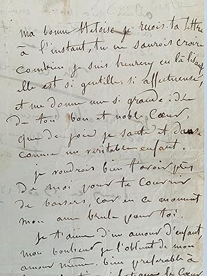 Lettre d'amour à Héloïse Florentin