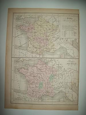 Imagen del vendedor de LAMINA 22740: Mapa de Francia bajo LuisXIV a la venta por EL BOLETIN