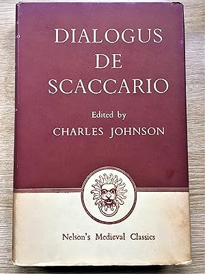 DE NECESSARIIS OBSERVANTIIS SCACCARII DIALOGUS qui vulgo dicitur DIALOGUS DE SCACCARIO, THE COURS...