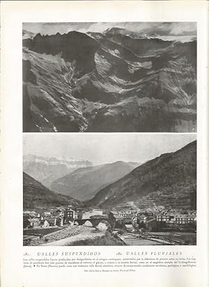 Bild des Verkufers fr LAMINA 22810: Valles Tschingelhorner y Broto, Huesca zum Verkauf von EL BOLETIN