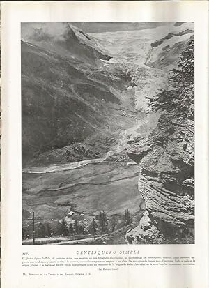 Bild des Verkufers fr LAMINA 22788: Glaciar alpino de Palu zum Verkauf von EL BOLETIN