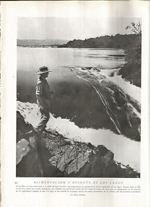 Bild des Verkufers fr LAMINA 22779: El rio Nilo en el lago Victoria zum Verkauf von EL BOLETIN