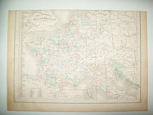 Imagen del vendedor de LAMINA 22713: Mapa de Francia en 1812 a la venta por EL BOLETIN