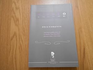 Immagine del venditore per Obra Completa. Artculos publicados en el diario "La Nacin" (Buenos Aires, 1936-1939). (Artculos de la "Nacin" de Buenos Aires 1936-1939) venduto da Librera Camino Bulnes