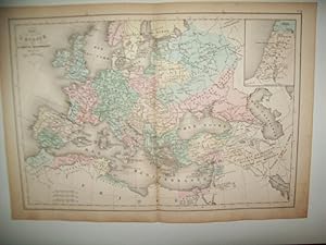 Imagen del vendedor de LAMINA 22699: Mapa de Europa a la muerte de Carlomagno a la venta por EL BOLETIN