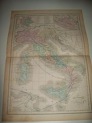 Imagen del vendedor de LAMINA 22691: Mapa de la Italia Antigua a la venta por EL BOLETIN