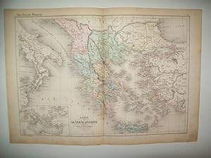 Imagen del vendedor de LAMINA 22687: Mapa de Grecia antigua y sus colonias a la venta por EL BOLETIN