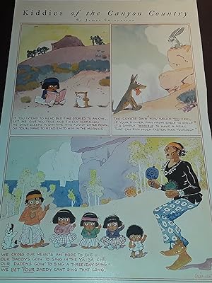 Bild des Verkufers fr Kiddies of the Canyon Country - 8 Leafs (Frameable) zum Verkauf von Margins13 Books