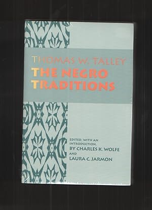 Seller image for The Negro Traditions for sale by Elder's Bookstore