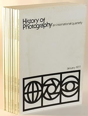 History of Photography: An International Quarterly. Vol. I: No. 1-4 (1977); Vol. II, No. 1-4 (197...