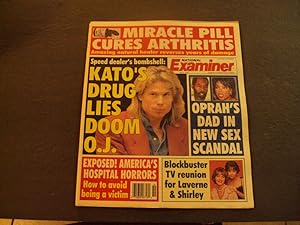 National Examiner May 9 1995 Kato's Lies Doom OJ