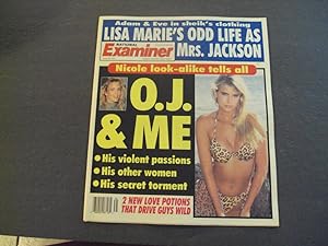 National Examiner Aug 30 1994 Nicole Look-Alike Tells All