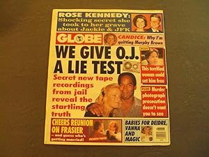 Globe Feb 7 1995 O.J. Takes Lie Detector Test