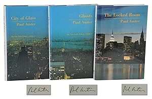 Bild des Verkufers fr The New York Trilogy: City of Glass, Ghosts, The Locked Room zum Verkauf von Burnside Rare Books, ABAA