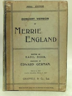Bild des Verkufers fr Final Edition: Concert Version of Merrie England Sheet Music zum Verkauf von World of Rare Books