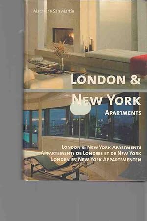 Imagen del vendedor de London + New York Apartments. a la venta por Fundus-Online GbR Borkert Schwarz Zerfa