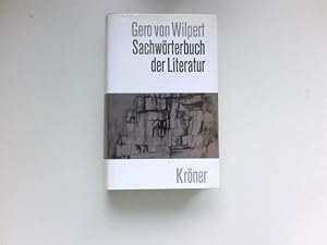 Sachwörterbuch der Literatur : Kröners Taschenausgabe ; Bd. 231.