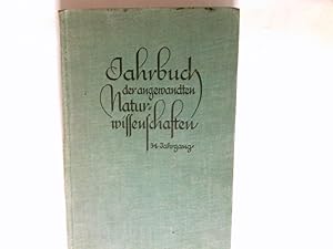 Imagen del vendedor de Jahrbuch der angewandten Naturwissenschaften a la venta por Antiquariat Buchhandel Daniel Viertel