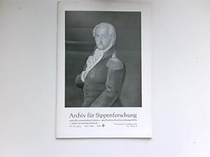 Seller image for Archiv fr Sippenforschung und alle verwandten Gebiete : 28. Jahrgang. Heft 6, 1962. for sale by Antiquariat Buchhandel Daniel Viertel