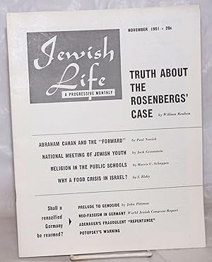 Seller image for Jewish Life [1951, Nov, Vol. 6, No. 1 (60)] for sale by Bolerium Books Inc.