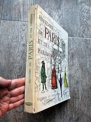 HISTOIRE DE PARIS ET DES PARISIENS - SIGNED by ROBERT LAFFONT with LONG HANDWRITTEN POEM and INSC...