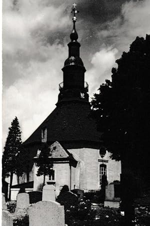 Seiffen, Kirche - Bildpostkarte